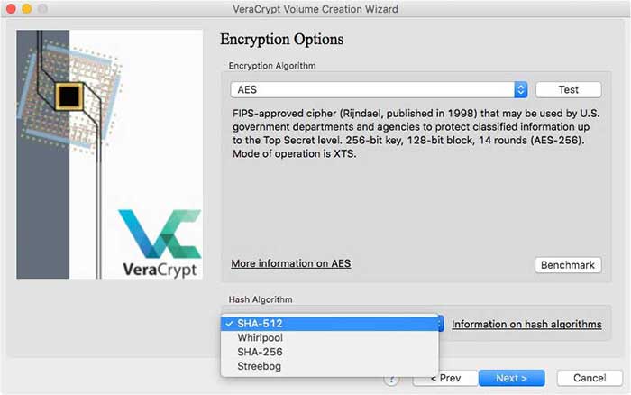 how to use veracrypt on a folder