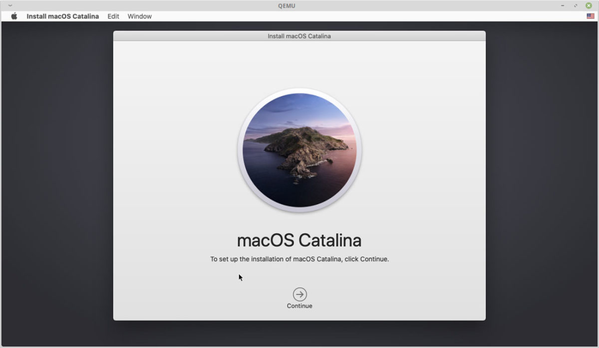 macos catalina install screen