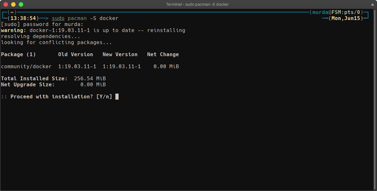 bash script to install docker mac