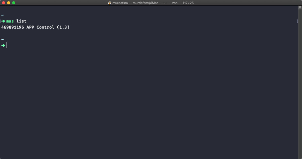 command for installing mac os x maverick from the terminal through app store